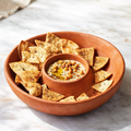 Snack and Dip Bowl- Handmade in natural Terracotta